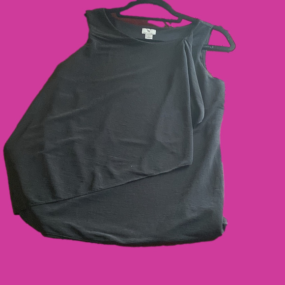 Fly Away Vertical Ruffle Blouse in Wrinkle Resistant Travel Separates Small - Picture 3 of 12